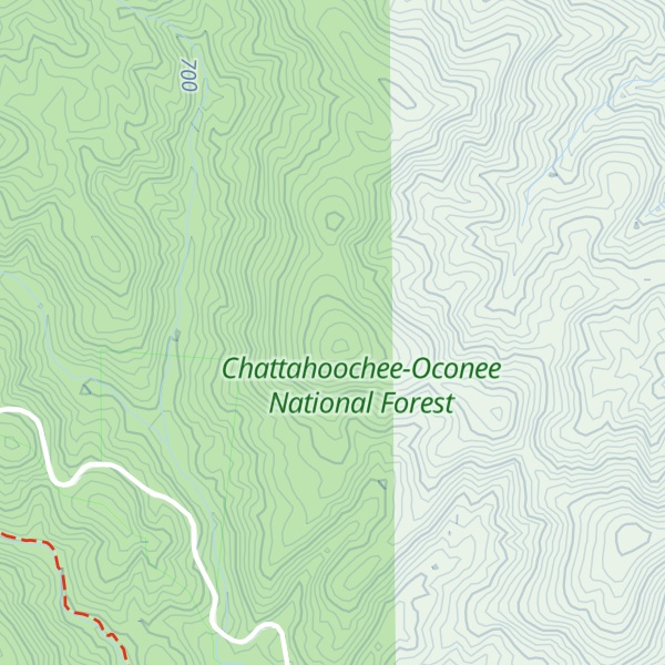 Map of Stony Knob