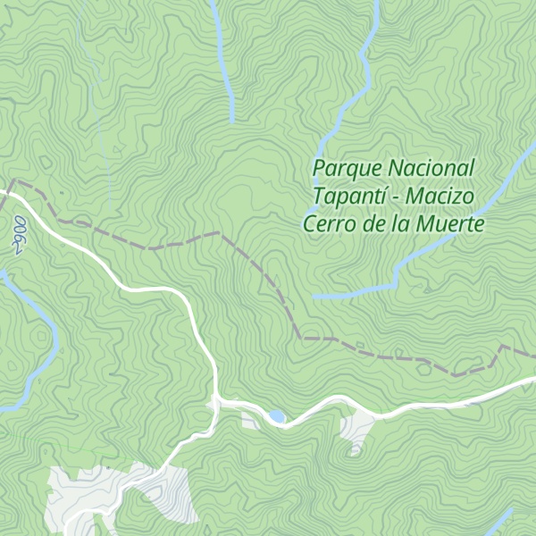 Map of Cerro Jaboncillo
