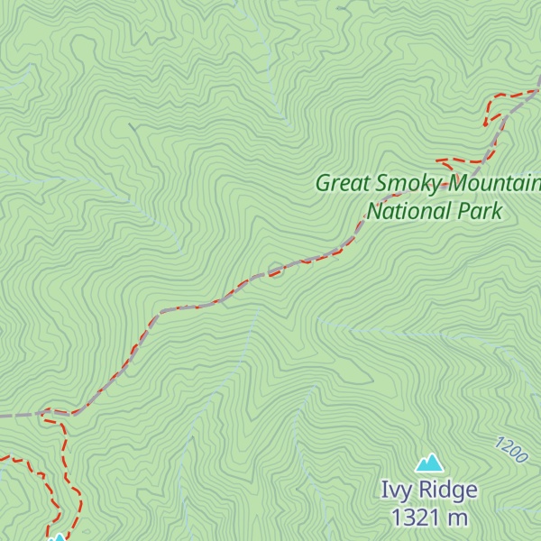 Map of Devils Tater Patch