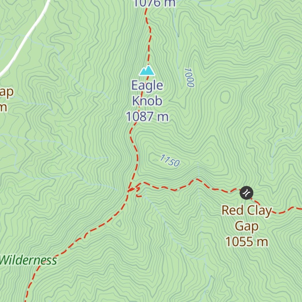 Map of Jacks Knob
