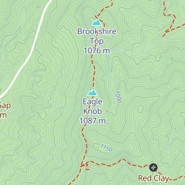 Map of Eagle Knob