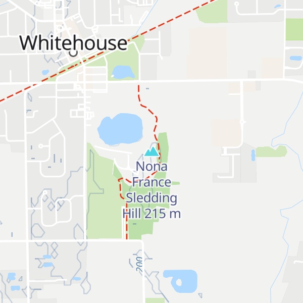 Map of Nona France Sledding Hill