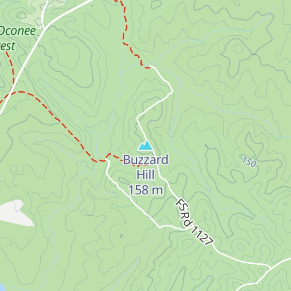 Map of Buzzard Hill