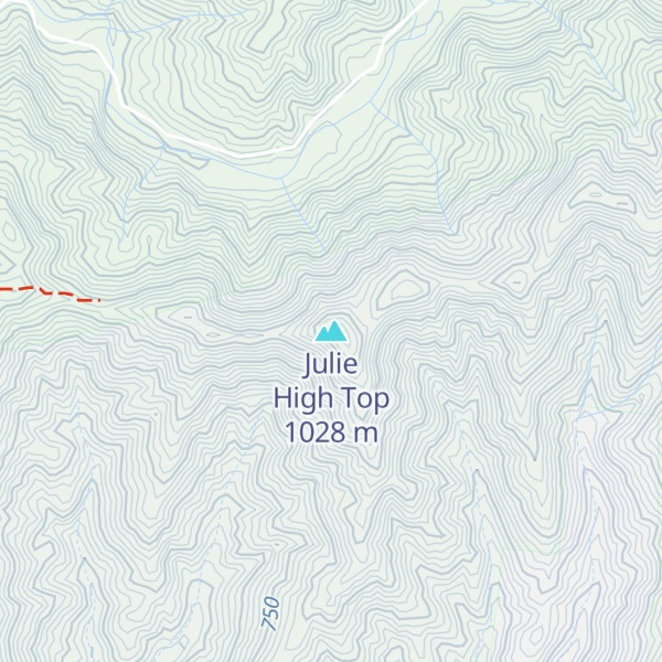 Map of Julie High Top