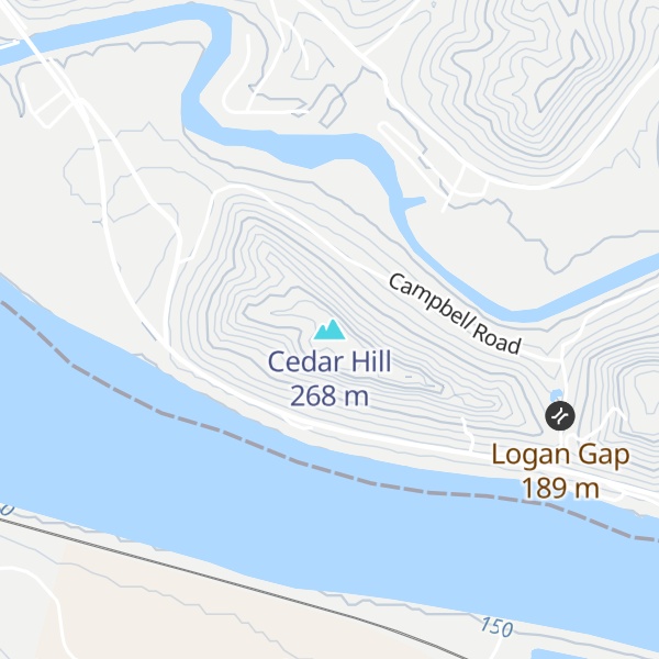 Map of Cedar Hill