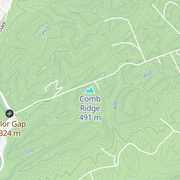 Map of Comb Ridge