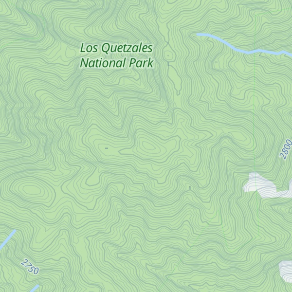 Map of Cerro Brujo