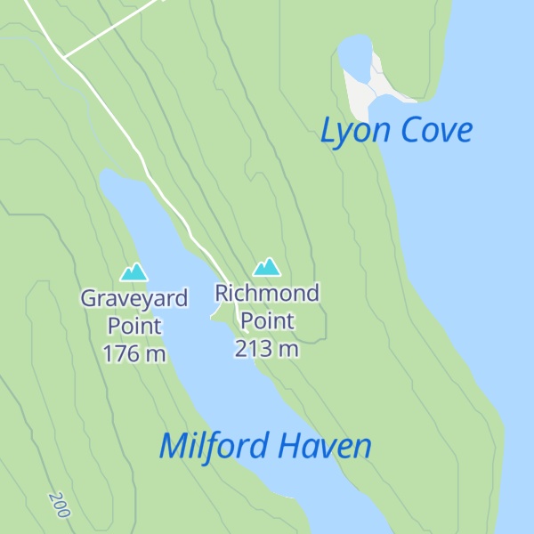 Map of Richmond Point