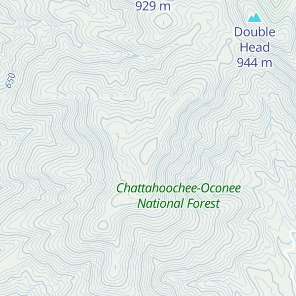 Map of Horse Range Mountain