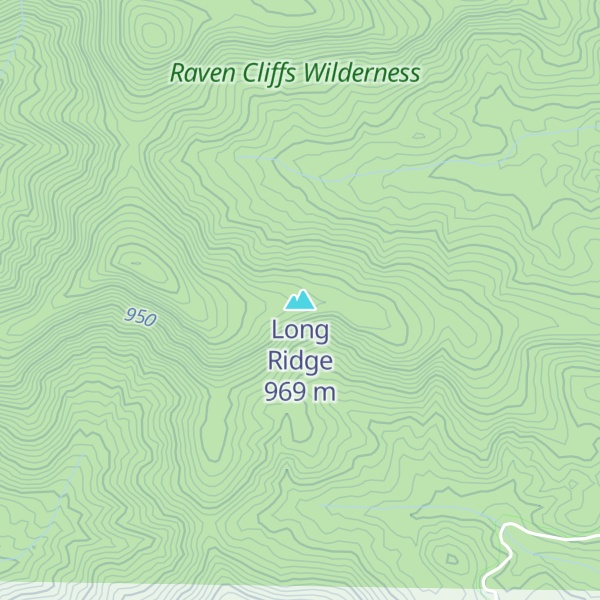 Map of Long Ridge