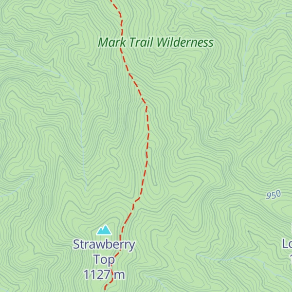Map of Poor Mountain