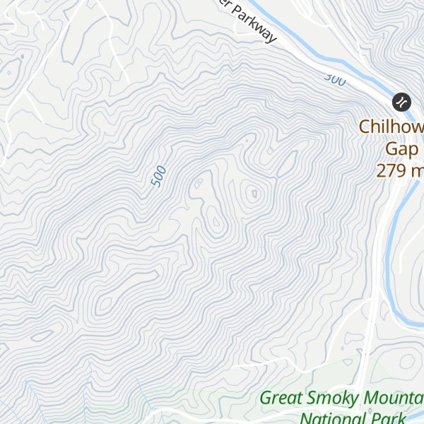 Map of Mount Nebo