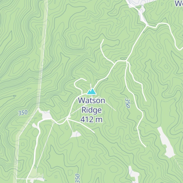 Map of Watson Ridge