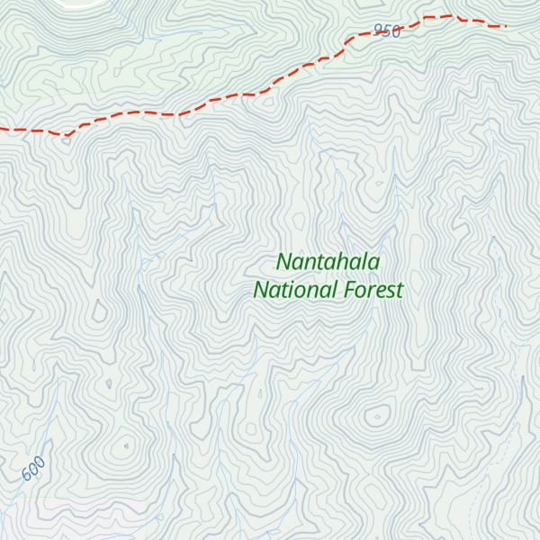 Map of Graveyard Ridge