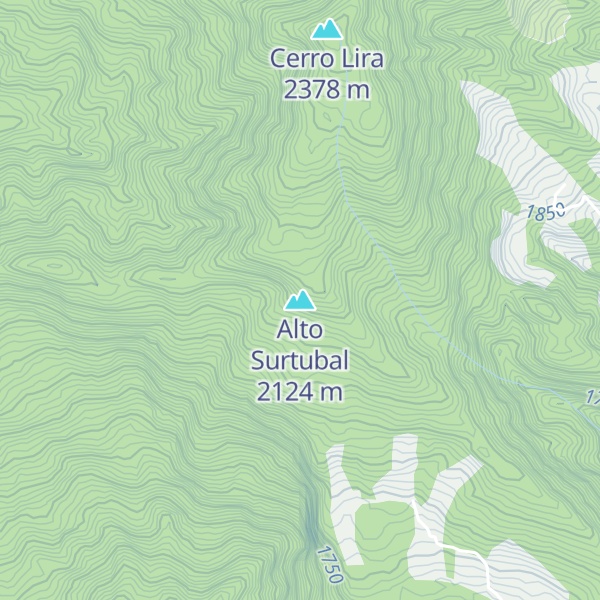 Map of Alto Surtubal