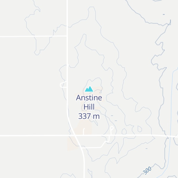Map of Anstine Hill