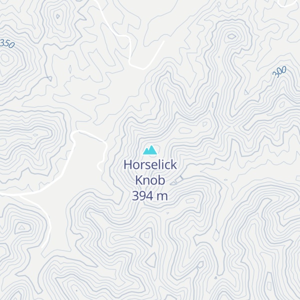 Map of Horselick Knob