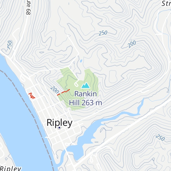 Map of Rankin Hill