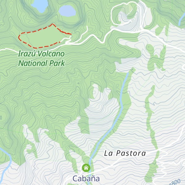 Map of Cerro Noche Buena