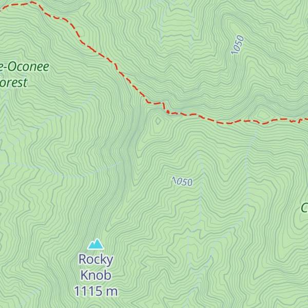 Map of Blue Bluff