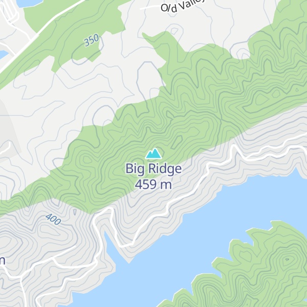 Map of Big Ridge