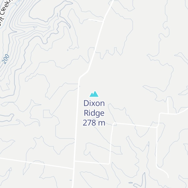 Map of Dixon Ridge