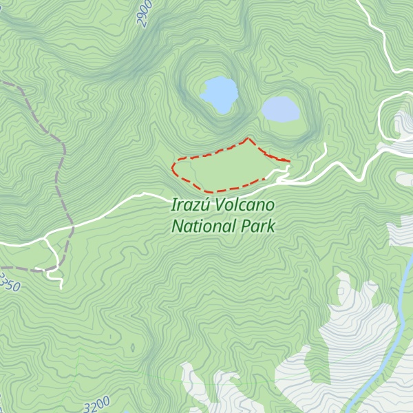Map of Cráter Playa Hermosa