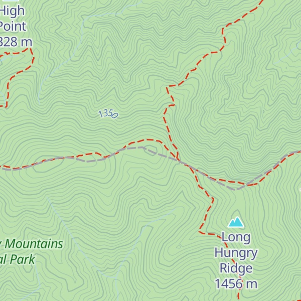 Map of Gregorys Little Bald