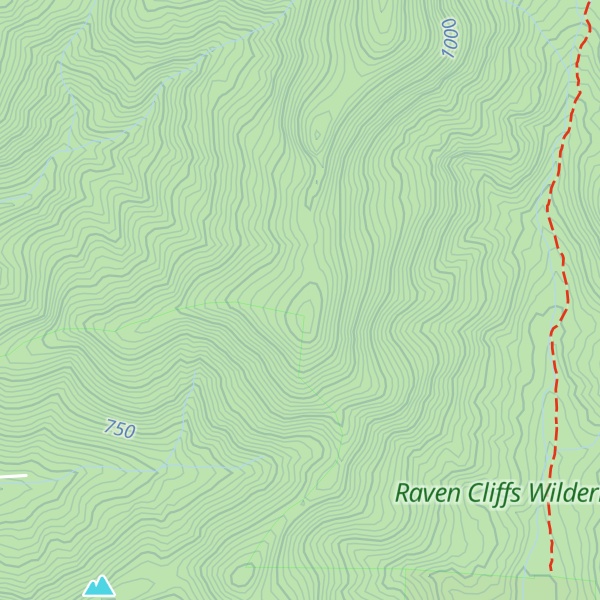 Map of Big Ridge