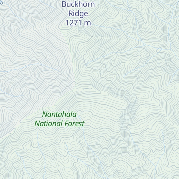 Map of Tarkiln Ridge