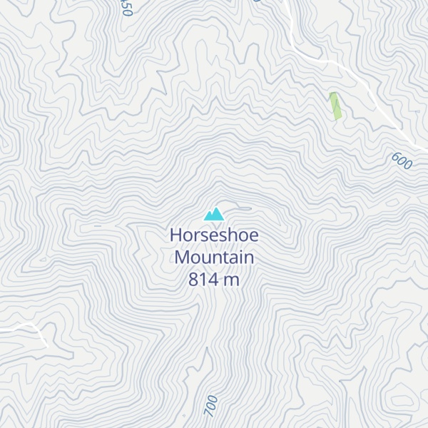 Map of Horseshoe Mountain