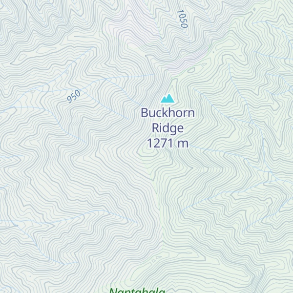 Map of Big Peachtree Bald