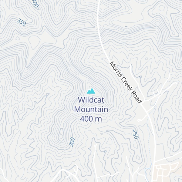 Map of Wildcat Mountain