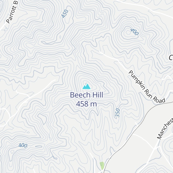 Map of Beech Hill