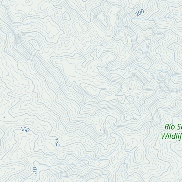 Map of Cerro El Gigante