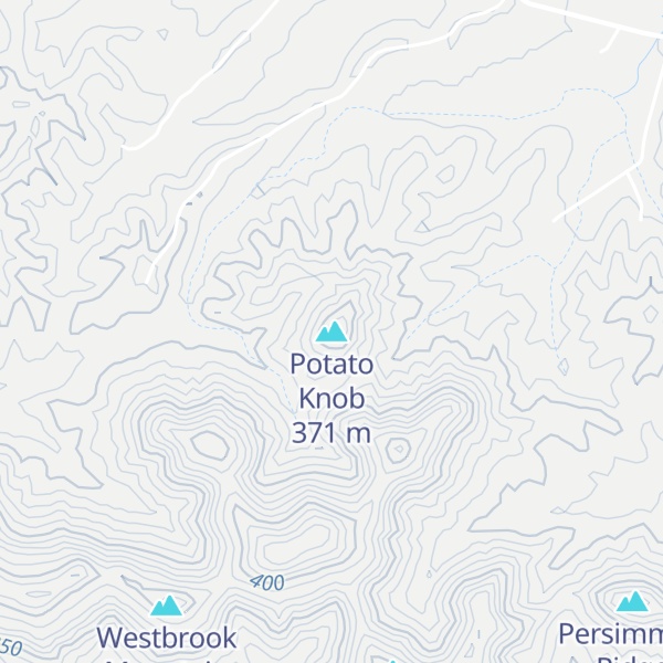Map of Potato Knob