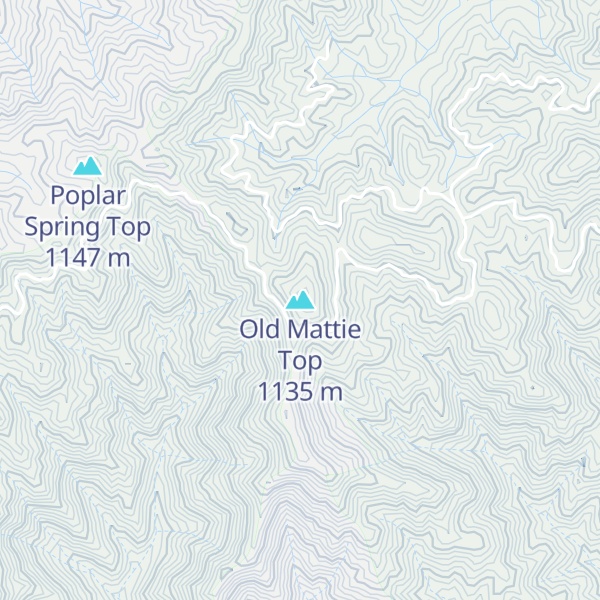 Map of Old Mattie Top