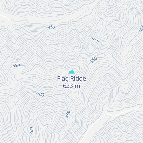 Map of Flag Ridge