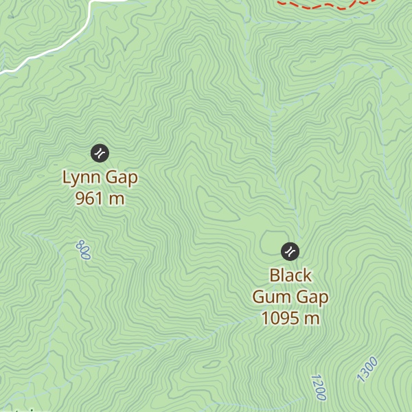 Map of Hickory Top