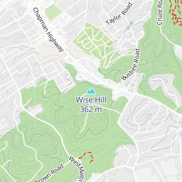 Map of Wise Hill