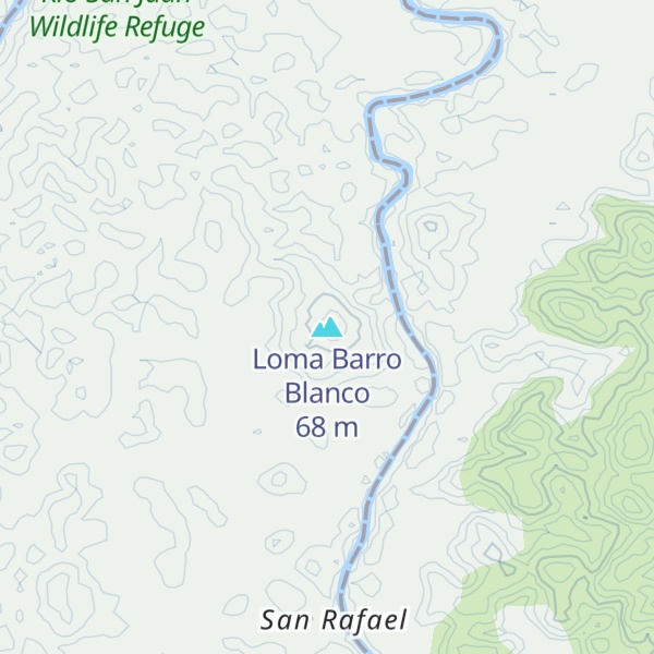Map of Loma Barro Blanco