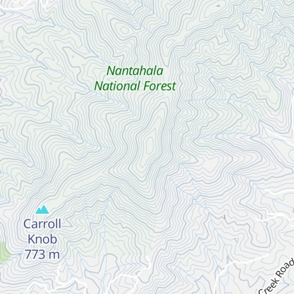 Map of Ammon Knob