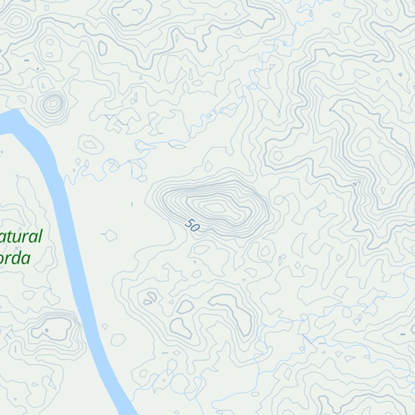 Map of Loma Palo Bonito