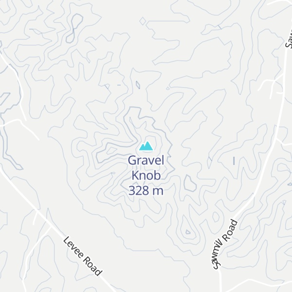 Map of Gravel Knob