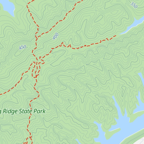 Map of Pinnacle Ridge