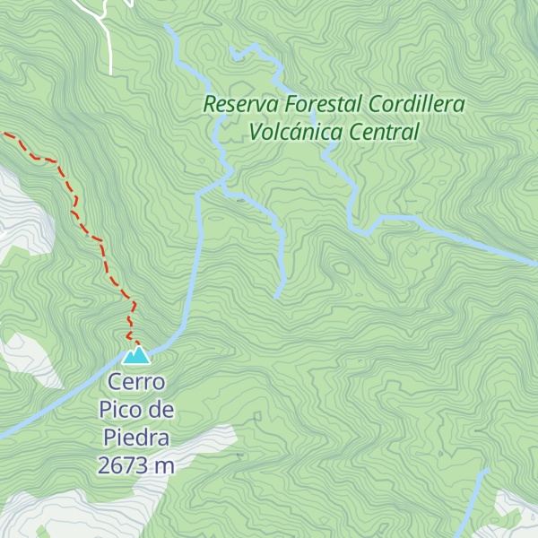 Map of Las Nubes