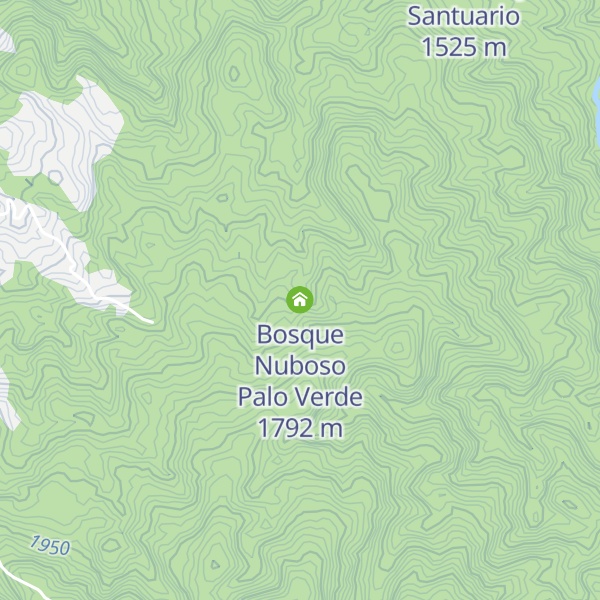 Map of Bosque Nuboso Palo Verde