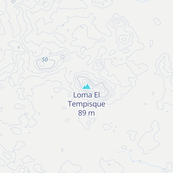 Map of Loma El Tempisque