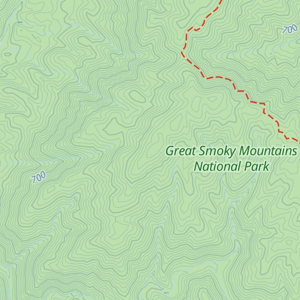 Map of Mount Lanier