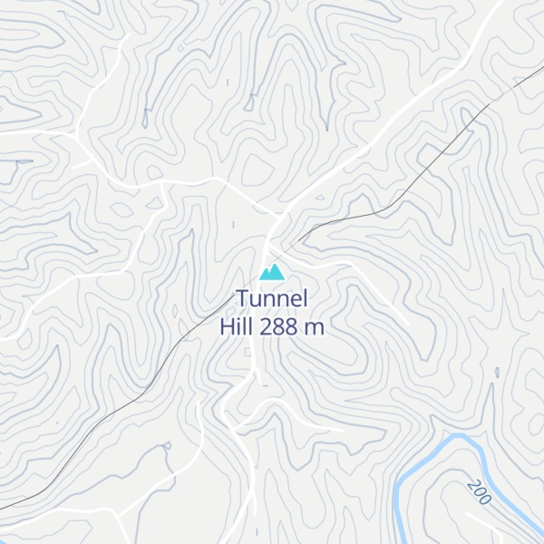 Map of Tunnel Hill